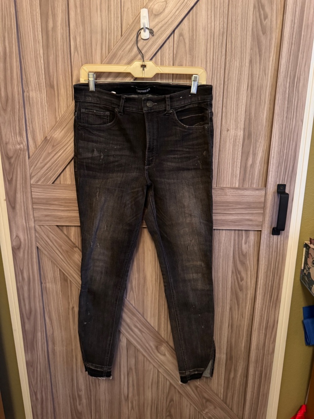 Express Slim Black women's Jeans